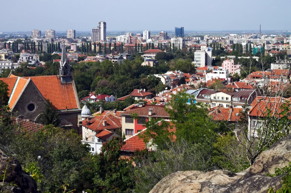 North view from Danov hill