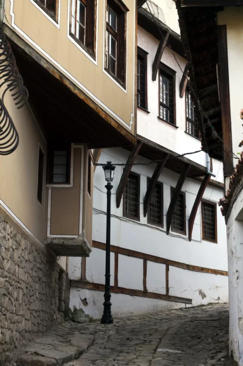 Plovdiv old town architecture