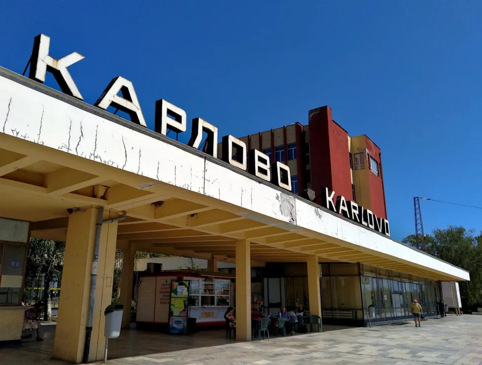 Central railway station Karlovo
