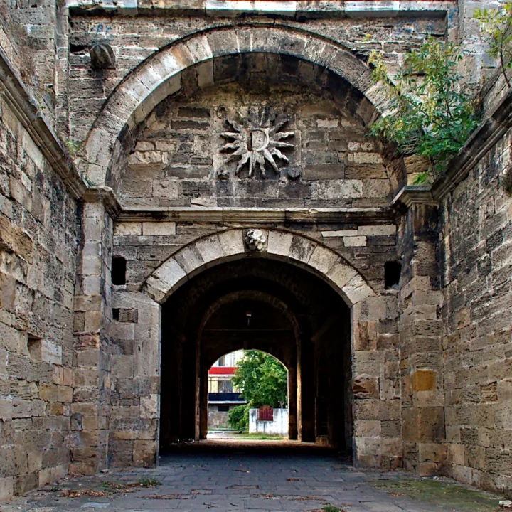 One of the old town gates — Enachar kapia