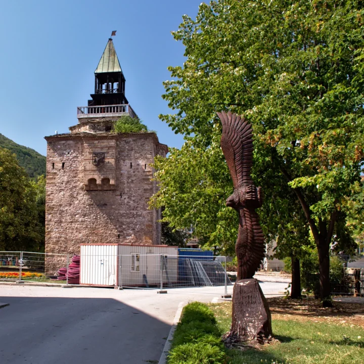 Meshchii tower in Vratza. XVII century