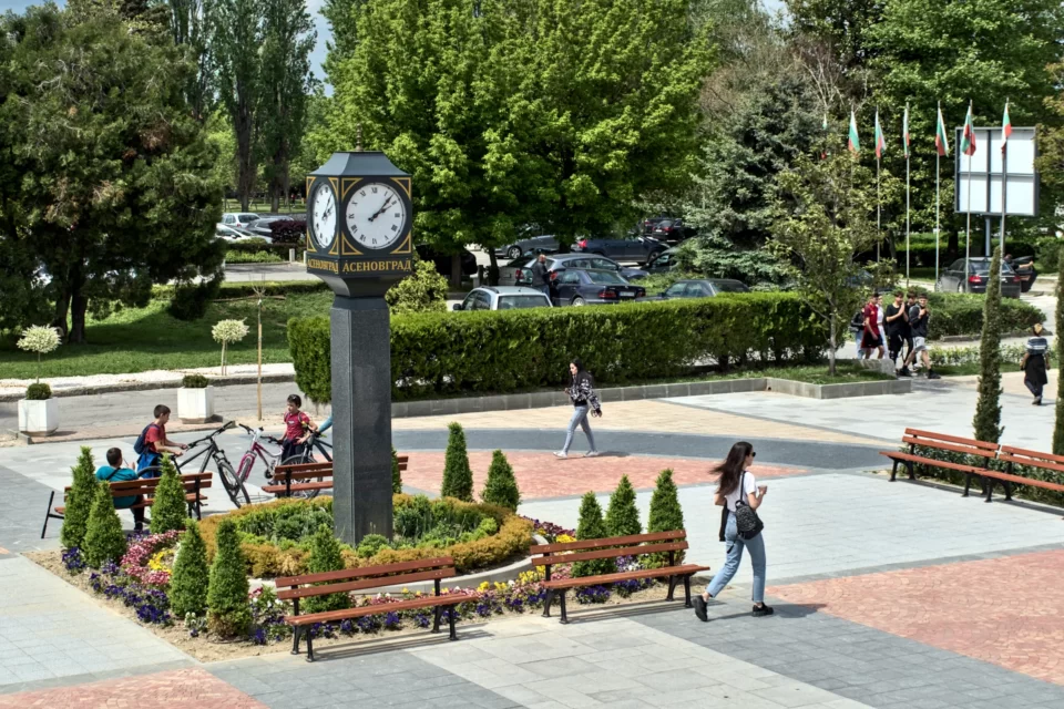 Asenovgrad city center