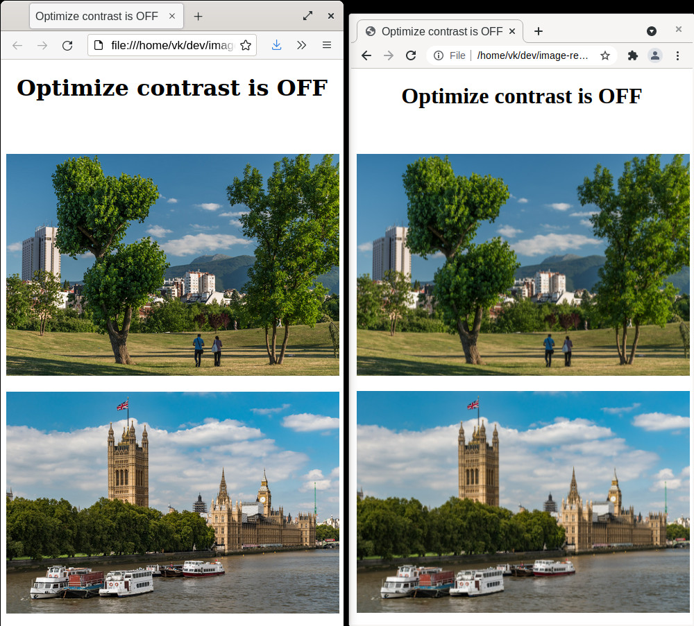 Chrome image quality issue: Firefox vs. Chrome